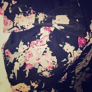 American Rag floral/black dress